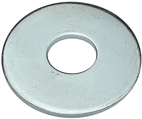 AERZETIX - C49718 - Satz von 50 Flache unterlegscheiben breiten - beilagscheiben - M16 Ø50mm - aus verzinktem stahl - DIN 9021-140HV - für befestigungen metall auf metall oder holz auf metall