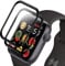 Verre Trempé pour Apple Watch Series 1/2/3 38mm, [Lot de 2] Film Protection pour Apple Watch Series 1/2/3 38mm, Protecteur d'Écran, 3D Full Coverage, Dureté 9H, Sans Bulles, HD Clarté