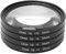 Annadue Macro Close Up Filter Set, Vetro Ottico Macro Close Up +1 +2 +4 +10 Kit Filtro Obiettivo 58mm, Accessorio Filtro Macro per Fotocamere/Nikon/