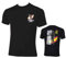 Camiseta Guardia Civil | Ropa Negra con Silueta y Bandera de España Manga Corta para Hombre opositor (L)