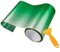 1 Rolle Grün 135 x 20 cm Auto Sonnenblende Streifen Tönungsfolie Frontscheibe UV Schatten Banner Zubehör