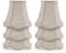 Fuloon Lampenschirme 2er/6er set E14 E27 Lampenschirm für Kronleuchter Tischlampe Pendellampe Wandleuchte Hängelampe Lampenschirm Geeignet für Wohnzimmer Schlafzimmer (6er Set, Ingwer Gelb)