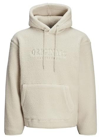 JACK & JONES Jorfrederiksberg Teddy Sweat Hood Sn