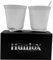 Huniox® 2 x 250 ML Tasses à Thé - Tasse Latte Macchiato - Tassen - Mug Metal - Verre Double Paroi 250ml - Tasse a Cappuccino - Grande Tasse a Café - Tasse à Cappuccino (CORAL, 250 ML)