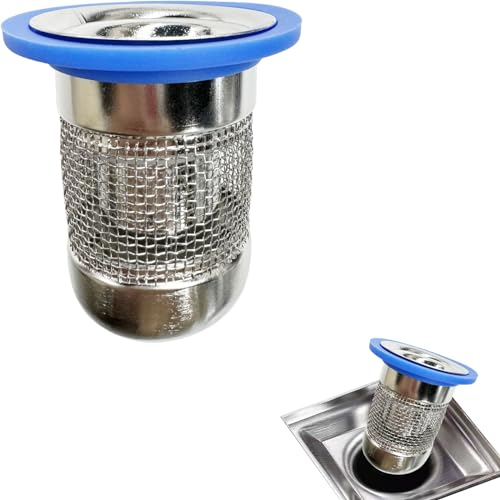 MonoFresh Geruchsverschluss Dusche, Geruchsverschluss Bodenablauf Kern mit Filter, Deodorant Bodenablauf Kern für Badezimmern, Küchen, Ablaufauslass, für Rohre Im 40-53MM, MF-000001-DLW