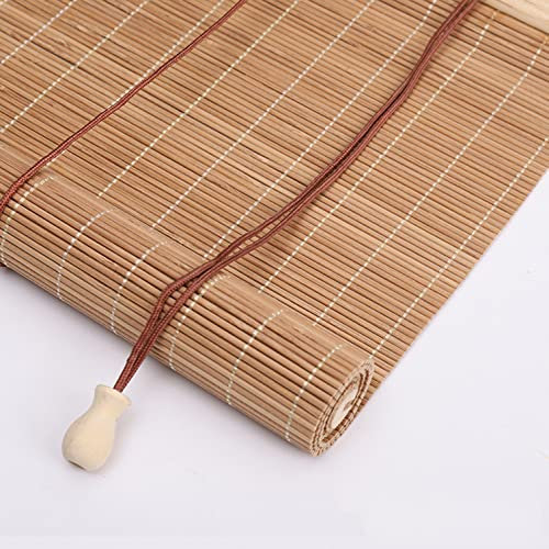Tenda a rullo in bambù naturale, tende a pacchetto oscuranti in bambù, tapparelle in legno con filtro della luce, tende a rullo oscuranti personalizzate in bambù per finestre, porte, portico