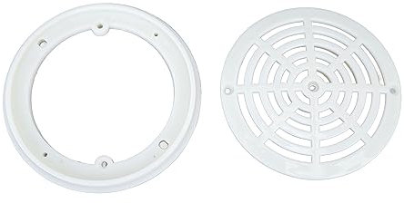 SEAFRONT Circular Pool Main Drain Cover Inground Swimming Pool Main Drain Cover Main Drainer Skimmer Replacement Floor Drain Cover
