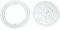 SEAFRONT Circular Pool Main Drain Cover Inground Swimming Pool Main Drain Cover Main Drainer Skimmer Replacement Floor Drain Cover