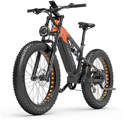 LANKELEISI RV800 Plus E-Bike mit BA FANG Motor