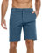 Misfuso Short Bermuda Homme en Coton Petit Motif à Carreaux, Short Homme Décontracté avec Poche Pantalon Court Slim Fit Bleu Foncé M