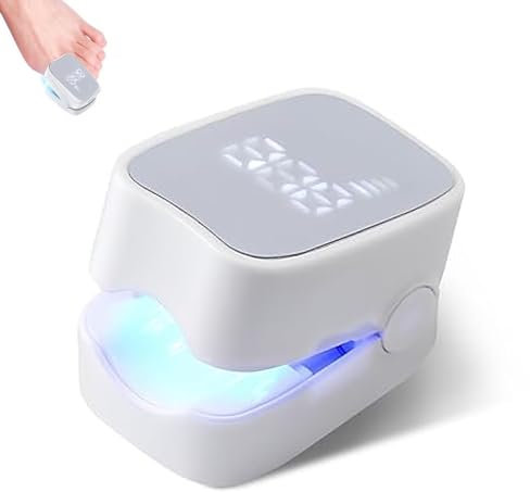Nail Fungus Laser Device for Damaged Discolored Thick Toenails & Fingernails, Fast-acting Anti Fungal Nail Treatment for Toenails & Fingernails,950nm Infrared Light 500nm Blue Light