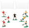Tabanzhe Football Cake Decoration Set for Boys-9PCS Football Cake Toppers Soccer Cupcake Toppers Birthday Party Supplies for Men Sports Theme Party