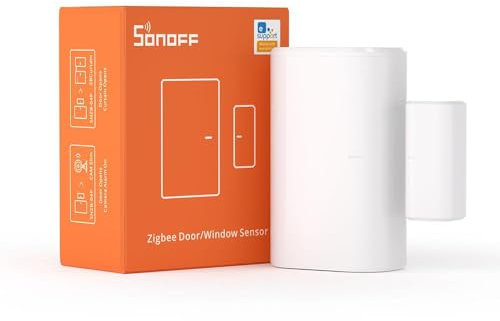 SONOFF SNZB-04P Zigbee Door Window Sensor, Send Alert to Your Smartphone for Home Security, Compatible with Alexa/Google Home, SONOFF Zigbee Bridge Required 1Pack