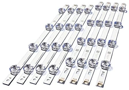 NBCNZCTSAS LED Backlight Strip 8 Lamp Fit For LG 42 Inch TV Fit For INNOTEK DRT 3.0 42 6916L 1709B 1710B 1957E 1956E 6916L-1956A 6916L-1957A 42LB561v
