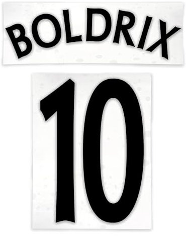 Iron On Football Numbers and Letters, DIY Vinyl Transfers to Create Your Own Custom Football Shirts, Cost-Effective, Durable, Personalised Iron On Transfers for Teams & Events Quick Application