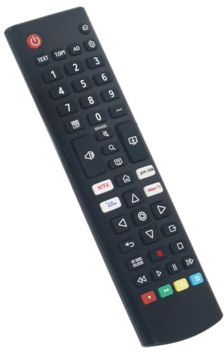 VINABTY Télécommande de rechange AKB76037605 pour téléviseur LG AKB76043505 | 43UA73006LA 50UA73006LA 75UA75006LA 86UA75006LA