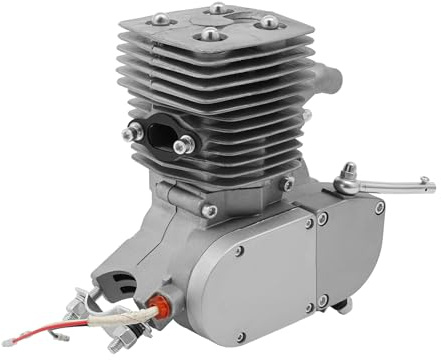 Fahrrad Motor Kit, 2 Takt 100Cc Motor Umbau, Schnelles Fahrrad Zu Motorrad, Robust und Leise, für StraßEn und GeläNde, Kraftstoffeffizient für Fahrradfahrer und Mechanikbegeisterte