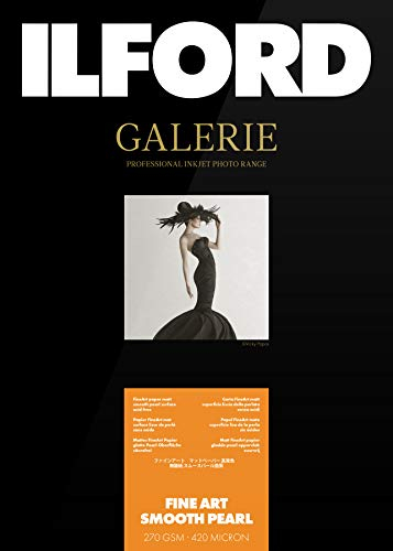 ILFORD GALERIE FineArt Smooth Pearl 270 gsm A4 - 210 mm x 297 mm 25 Blatt