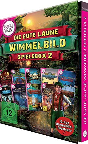 Die gute Laune Wimmelbild-Spielebox 2,1 DVD-ROM: 10 Top-Wimmelbild-Abenteuer
