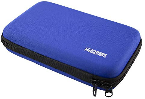 GPS-Tasche für Aonerex GPS Navigation 7 Zoll – Hardcase mit Gummizug & Zubehörfach – stoßfest & ideal für unterwegs