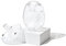 Willow Pump Breast Pump Flanges, 2-Pack – Compatible with Generation 2 & 3 for Hands-Free Pumping with Willow Pump Milk Bags (Clear, 24mm)