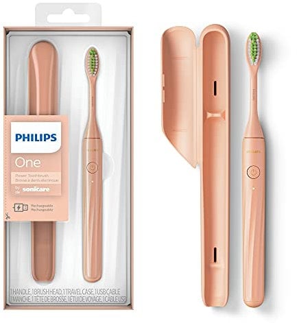 Philips HY1200/05 One by Sonicare Wiederaufladbare Zahnbürste, schimmernd