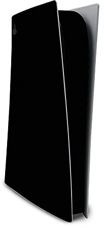 Finest Folia Protector de pantalla compatible con PS5, funda para videoconsola, carcasa de vinilo, contra arañazos, diseño RX040 (edición de disco, n.º 42, negro mate)