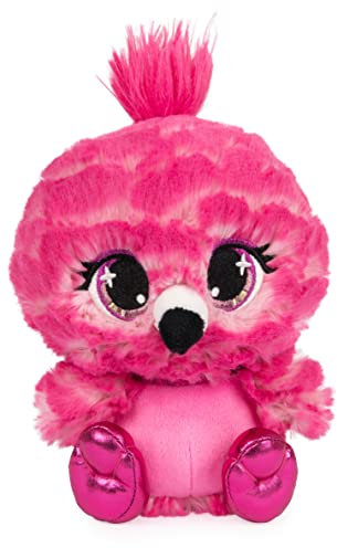 GUND P.Lushes Designer Fashion Pets Flo West fenicottero di peluche, rosa acceso, 15,2 cm