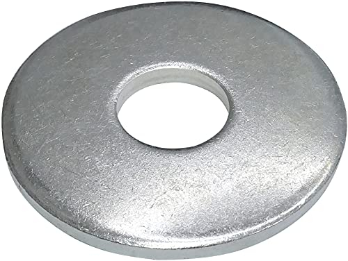 AERZETIX - C48890 - Rondella piatta larga - M20 Ø70mm H5.3mm - in acciaio zincato - DIN 440 - per costruzioni in legno