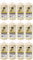 Lot de 12 Bougies Chauffe-plat Parfumées Vanille en Grande Taille XXL 120 x 57 mm - Bougies Aromatiques, Grande Durée de Vie (34-36 Heures) et Arôme Délicat - Aromathérapie par les Bougies