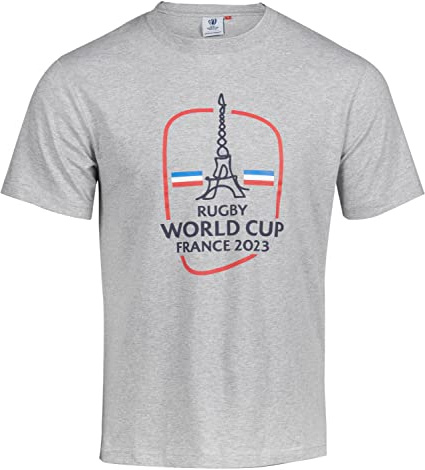 Rugby World Cup T-Shirt RWC - Offizielle Kollektion der Rugby-Weltmeisterschaft 2023 - Größe XL