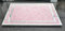 Deenz 30 X 40 Cm Pink Crushed Diamond Gift Large Work Top Saver Heat Resistant Glass Chopping Board Silver Pink Display Gift Present for All Occassion Home Decor