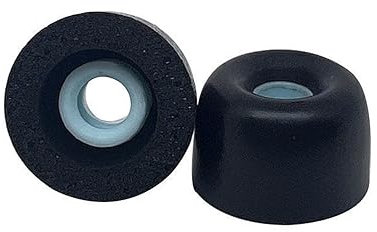 Earbuds Tips Replacement Compatible for Sony WF-1000XM5, Soft Memory Foam Ear Tips Headphone Covers Earpads In Ear Eartips Cushion Buds Cups for Headset Earplugs Sleeves Cover (black L)