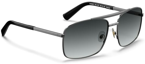 CARFIA Sonnenbrille Herren Polarisiert UV400 Retro Pilotenbrille Metall Sonnenbrillen 100% UV-Schutz CAT 3