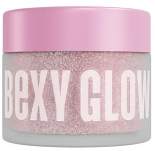 BEXY GLOW Cover Acrylic Powder 'Blush Baby Shimmer' - 1oz Pink Core Acrylic Nail Extension Core French Manicure