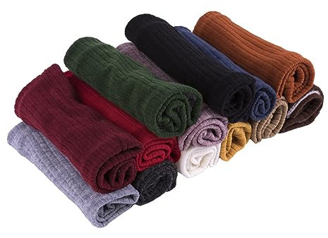 WRITWAA Strickkragenschal Rundschal Ein-schlaufen-schal Strickschal Aus Polyester Mit Fleecegefüttertem Innenmaterial Rosa Für Damen Und Mädchen Als Halswärmer Im Winter