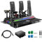 SIMSONN PRO X Ultra-Pedale, Sim-Racing-Pedale, PC-Racing-Simulator-Pedale, HE-Hydraulikpedale Unterstützt VAM und VAM Pro Haptic Pedals Reactor (PRO X Ultra P3-H3-1-Erhöhungsbrett)
