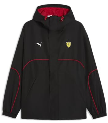 PUMA Scuderia Ferrari F1 Herren-Regenjacke | Teaminspiriertes Design und Branding, Unisex-Normalpassform, Offiziell lizenziert