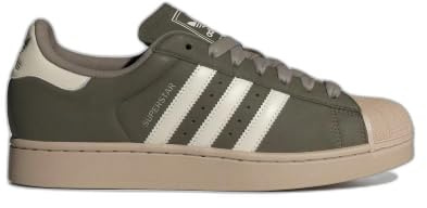 Adidas - Scarpe da Ginnastica, da Uomo, Modello: Superstar II, verde, 41.5 EU
