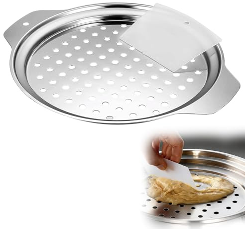 Grattugia per spätzle, in acciaio inox, spremipatate, alternativa per tagliere per spätzle, grattugia per spätzle, slitta per impasto, pressa manuale per pasta fatta in casa, bottoni, utensile da