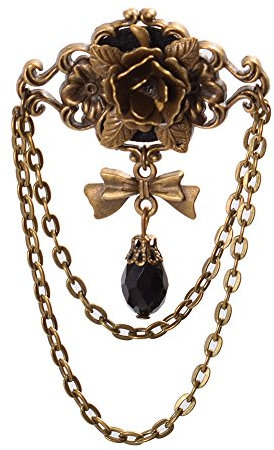 GRACEART Steampunk Getriebe Brosche (2)