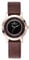 Orphelia Damen-Armbanduhr Hermosa Analog Quarz Leder