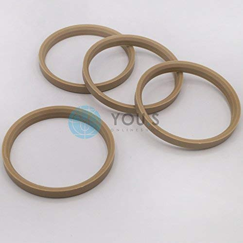 4 x ZENTRIERRINGE DISTANZRING für ALUFELGEN T29-SL671P 76,0-67,1 mm MAK, TSW