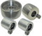 (AL5-24) - Juego de lijadora de correa mecanizada CNC para amoladora de cuchillos de 130 mm, accionamiento de 24 mm, vástago de 75 mm, trazo de 50 mm