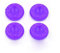 Analoger Daumenstick-Griff für Sony PS3 PS4 Xbox ONE 360 Wii U Controller, Violett, 4 Stück