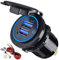 Thlevel Auto USB Steckdose 12V QC3.0 Ladegerät KFZ Schnellladung wasserdichte und Staubdicht für Fahrzeuge Motorrad SUV LKW Wohnwagen Marine