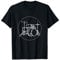 Schlagzeug Schlagzeuger Rock Band Musikliebhaber T-Shirt