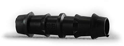 Raccord PE 25 mm - Micro Drip - Tuyau d'arrosage automatique - Pour plantes, jardin, fleurs, pelouse, irrigation goutte à goutte