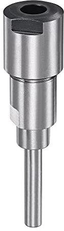sourcing map Fräser Spannzange Verlängerungsstab Adapter 6,35mm(1/4) auf 8mm für CNC