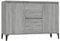 vidaXL Sideboard Kommode Anrichte Schrank Beistellschrank Mehrzweckschrank Standschrank Wohnzimmer Flur Grau Sonoma 104x35x70cm Holzwerkstoff